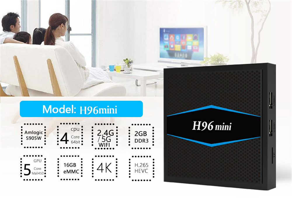 اندرویدباکس H96 MINI