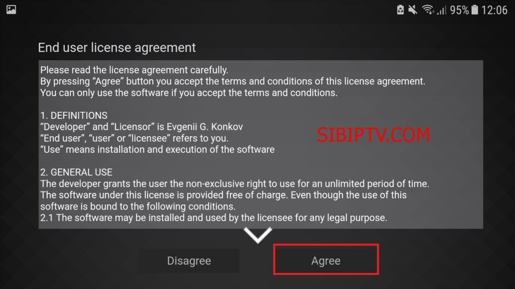 نصب برنامه SS IPTV