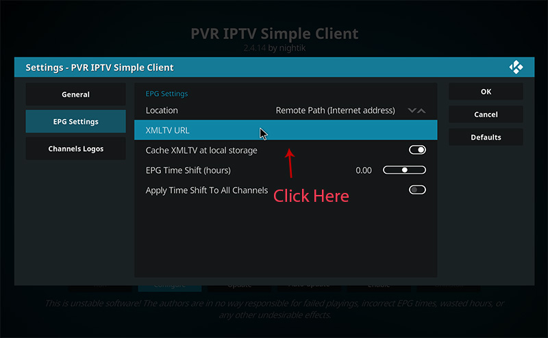 نصب IPTV در KODI