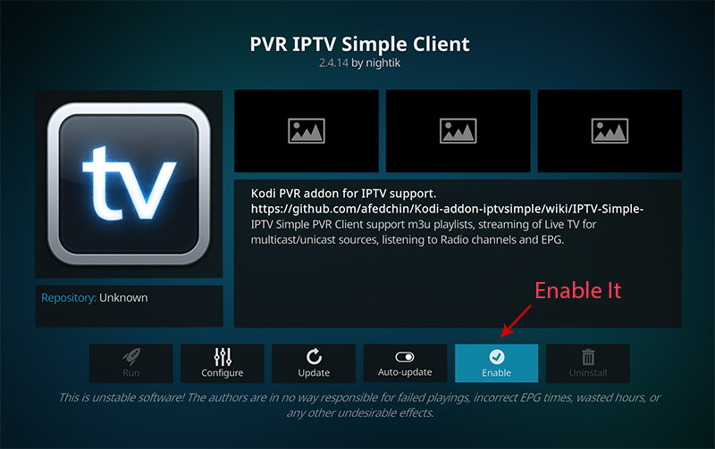 نصب IPTV در KODI
