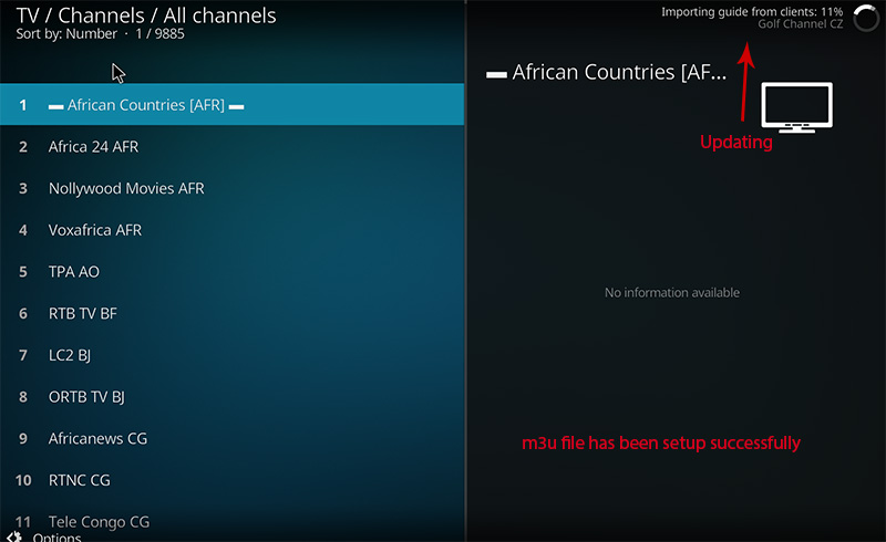 نصب IPTV در KODI