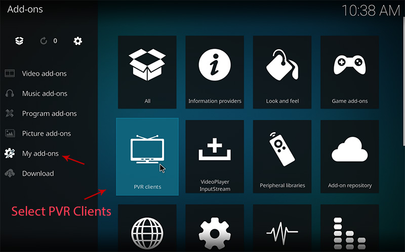 نصب IPTV در KODI