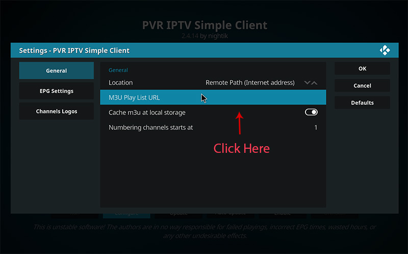 نصب IPTV در KODI