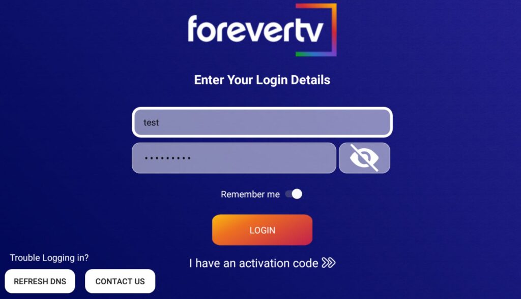 اکانت forever tv