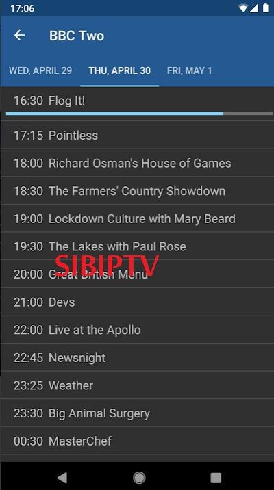 برنامه IPTV اندروید - دسته بندی