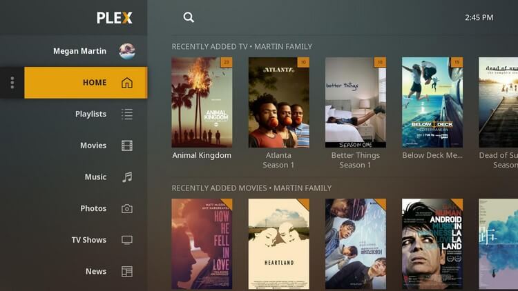 نرم افزار Plex IPTV
