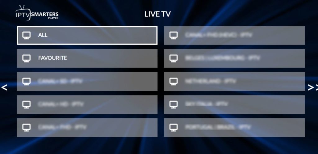 اکانت IPTV Smarters
