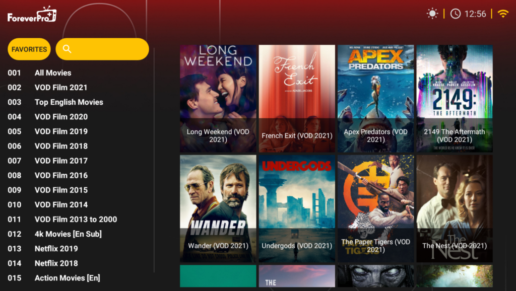 iptv forever pro plus