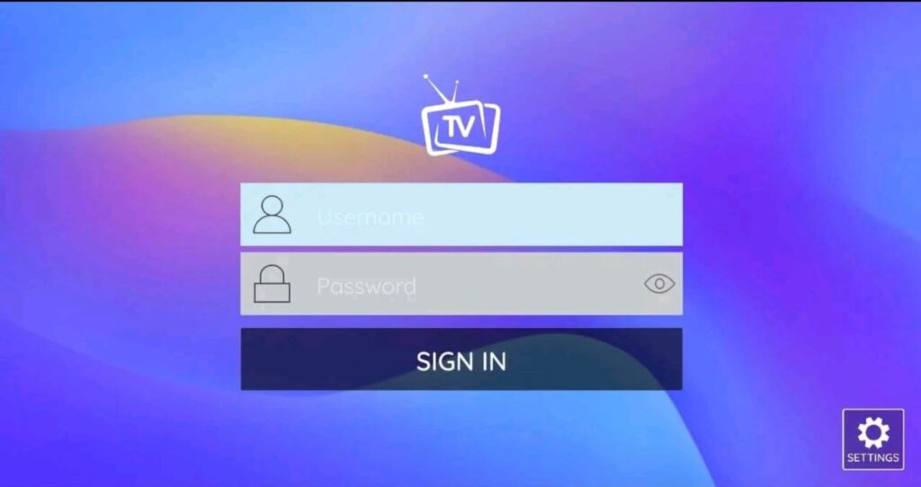 صفحه لاگین mixtv